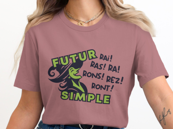 T-shirt pédagogique unisexe - Futur Simple - Image 2