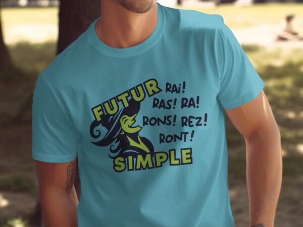T-shirt pédagogique unisexe - Futur Simple - Image 6