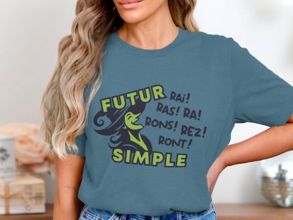 T-shirt pédagogique unisexe - Futur Simple - Image 8