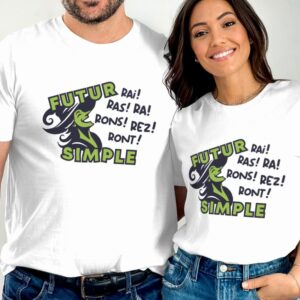 T-shirt pédagogique unisexe - Futur Simple