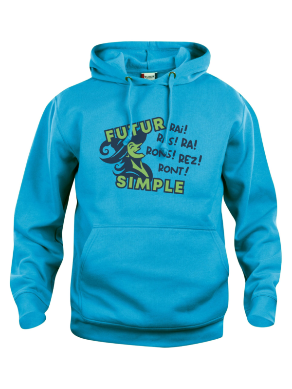 Hoodie pédagogique, chandail à capuchon - Futur Simple - Image 2